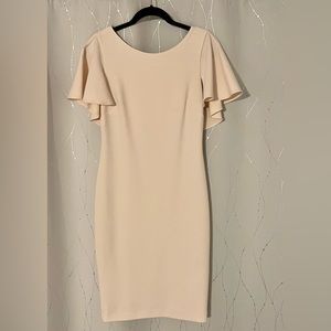 Calvin Klein blush pink dress